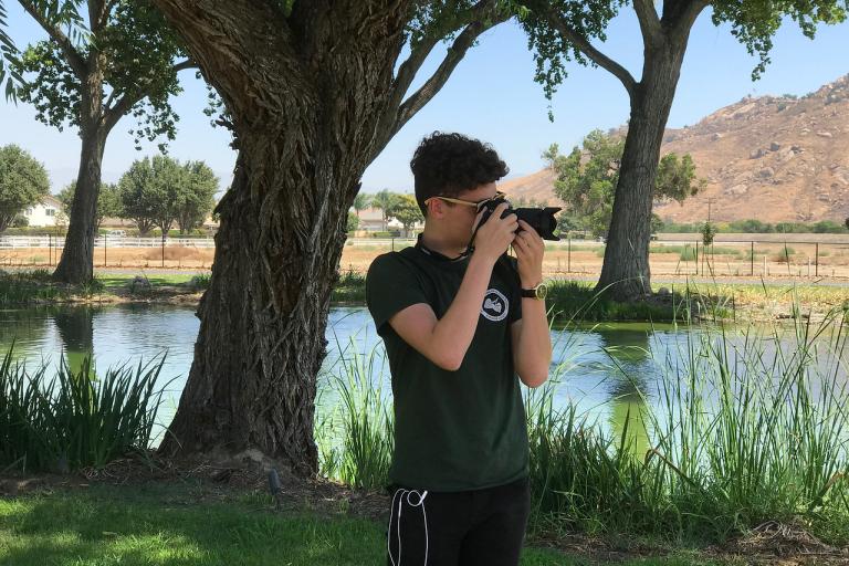 Photography Intern - Interns take beautiful photos for RivCoParks for us to share