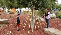 kids building at HVNC